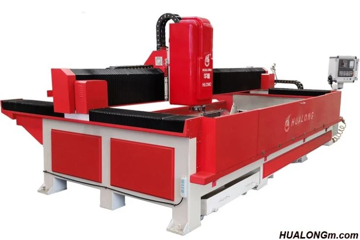 Side view of Granite Countertop CNC Machine
