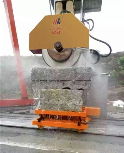Gránit blokk szeletelés